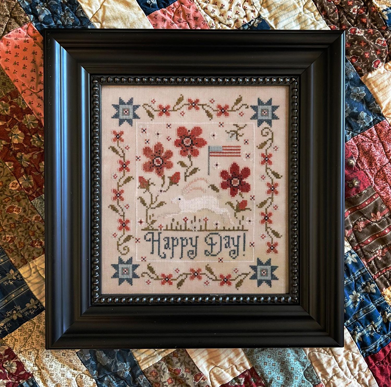 Happy Day by Plum Street Samplers 2025 Counted Cross Stitch Pattern