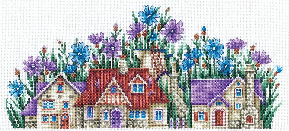 Country of Cornflowers by Andriana Counted cross stitch kit