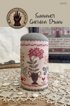 Summer Garden Drum by Teresa Kogut's Creative Whims 2025 Counted cross stitch pattern