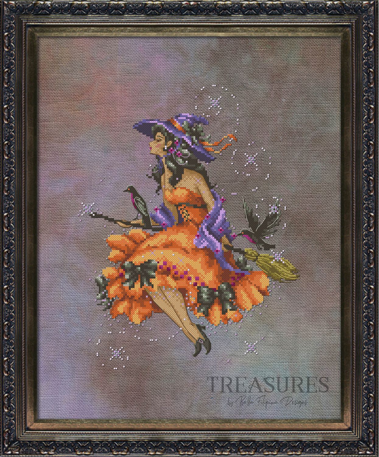 Enchantress Laveannia by Bella Filipina Designs 2026 Treasures Collection Counted Cross-stitch pattern