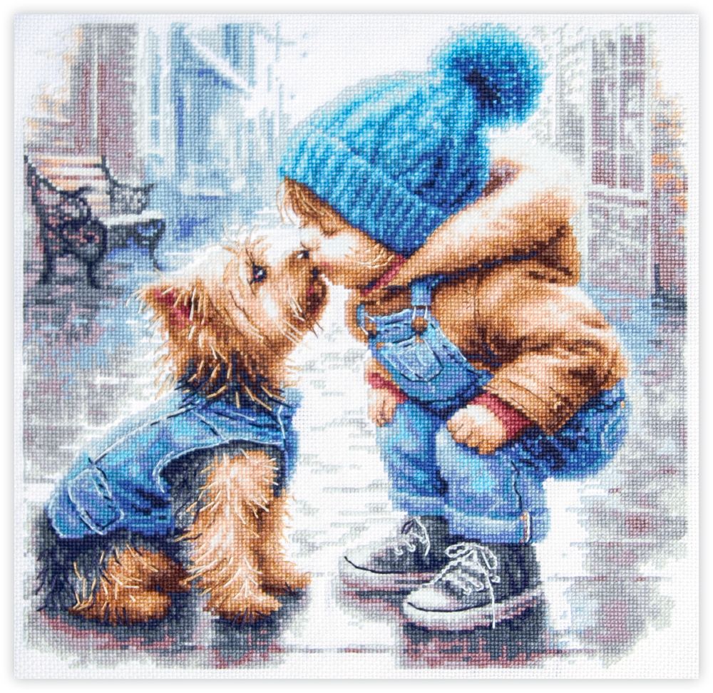 First Friend by Magic Needle 2025 Counted cross stitch kit