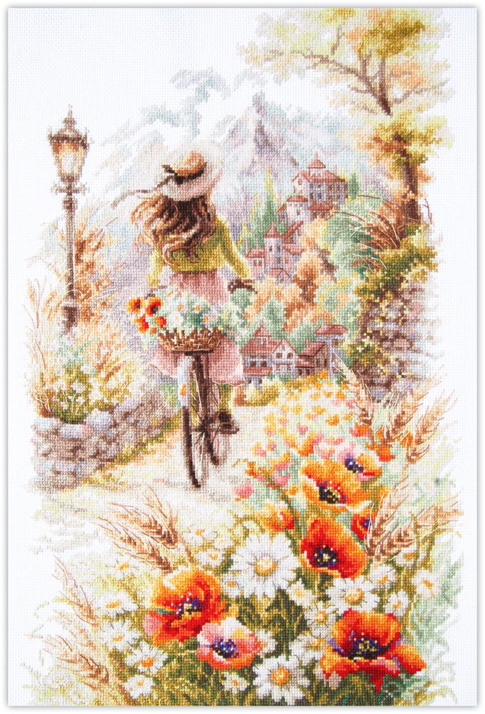 To Be Happy by Magic Needle 2026 Counted cross stitch kit
