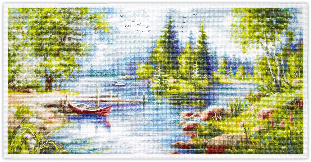 A Day in Calm by Magic Needle 2026 Counted cross stitch kit