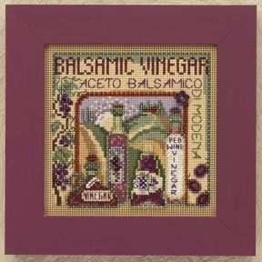 Balsamic Vinegar by Mill Hill 2009 Autumn Series Buttons and Bead Collection Beaded cross stitch embroidery kit