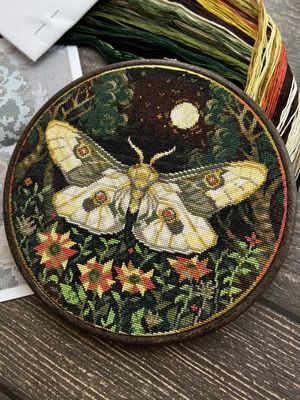 Hawk Moth by World of Cross Stitch (Mir Vyshivki) design by Stitching Land Counted cross stitch kit