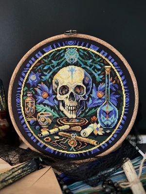 Magical Still Life by World of Cross Stitch (Mir Vyshivki) design by Stitching Land Counted cross stitch kit