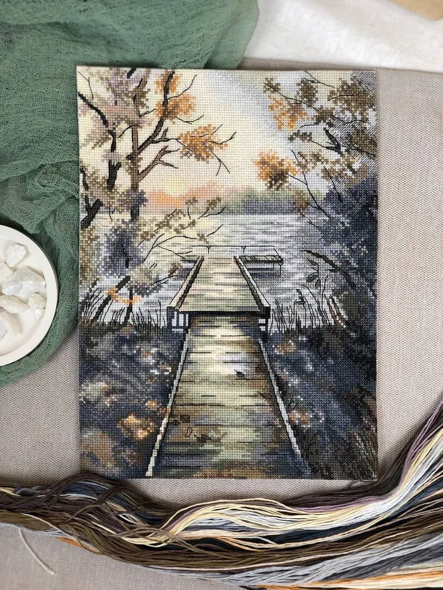 Sunrise by World of Cross Stitch (Mir Vyshivki) Counted cross stitch kit