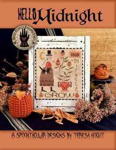 Hello Midnight by Teresa Kogut's Creative Whims 2025 Counted Cross Stitch Book