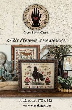 Wherever There are Birds by Teresa Kogut's Creative Whims 2024 Counted cross stitch pattern
