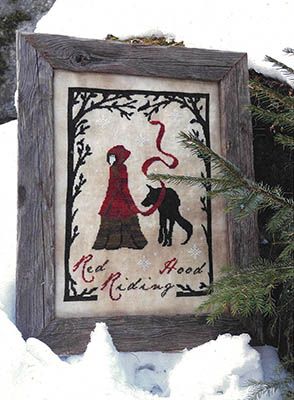 Red Riding Hood by The Primitive Hare 2013 Cross-stitch pattern