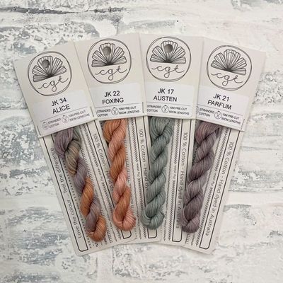 Alice - Stitchers Palette by Cottage Garden Threads Hand Dyed 6-Strand Floss
