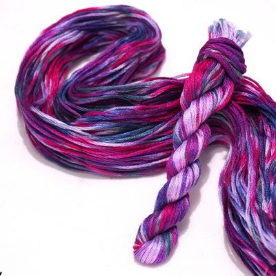 Hot Mess C135 by Cottage Garden Threads Chaos Collection Limited Edition Hand Dyed 6-Strand Floss