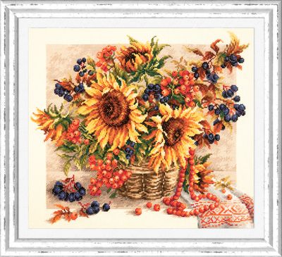 Rowanberries garland  by Magic Needle 2017 Counted cross stitch kit
