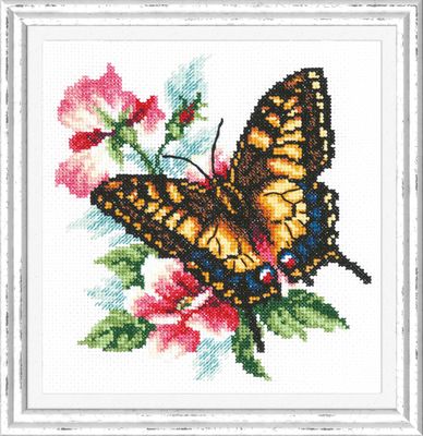 Swallowtail butterfly by Magic Needle 2012 Counted cross stitch kit