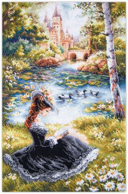 Romantic Novel by Magic Needle 2026 Counted cross stitch kit
