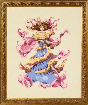 Rose Atelier by Mirabilia Designs 2026 Counted cross stitch pattern, Embellishment Pack