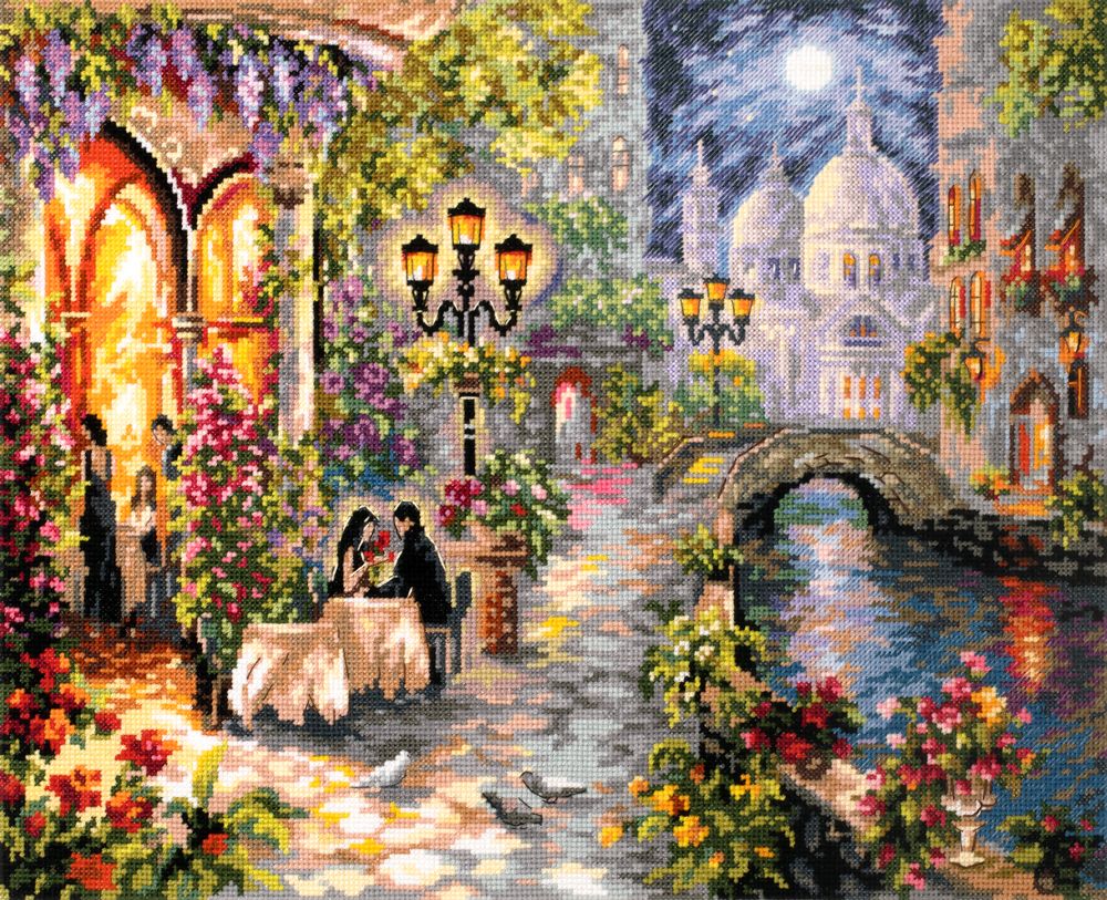 Night Rendezvous by Magic Needle 2020 Counted cross stitch kit