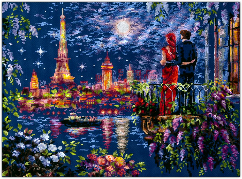 Weekend in Paris by Magic Needle 2022 Counted cross stitch kit