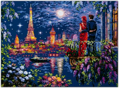 Weekend in Paris by Magic Needle 2022 Counted cross stitch kit