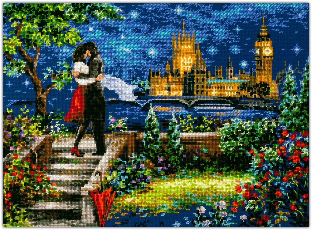 Date in London by Magic Needle 2022 Counted cross stitch kit