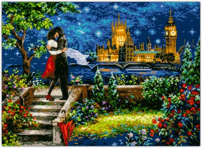 Date in London by Magic Needle 2022 Counted cross stitch kit