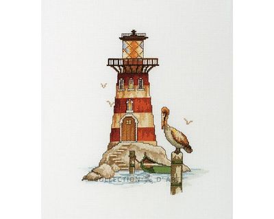Lighthouse "Pelikan" by RTO Counted Cross Stitch Kit Sea Theme