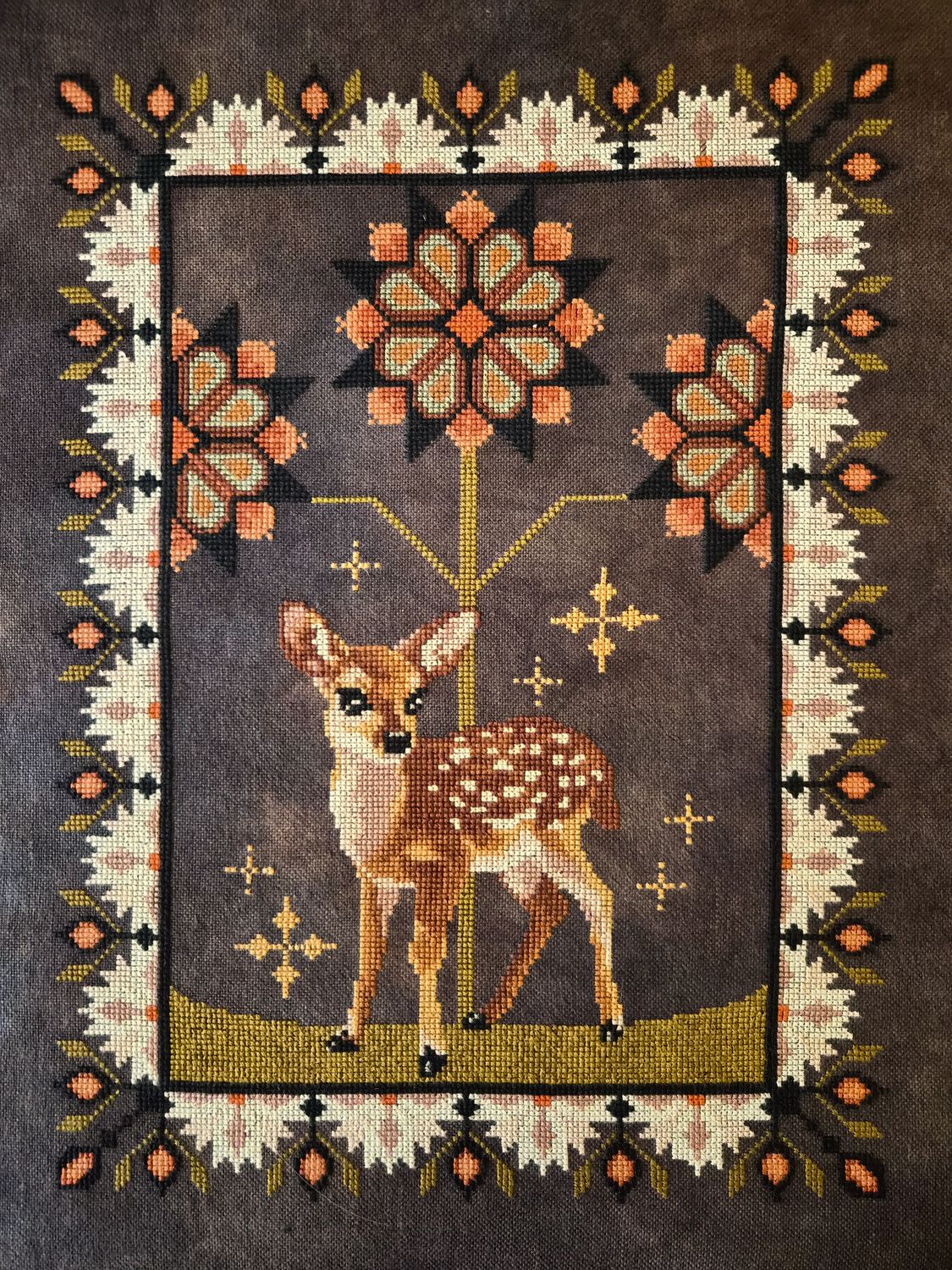 Delilah Darling by The Artsy Housewife Exclusive Needlework Marketplace 2026 Counted cross-stitch pattern