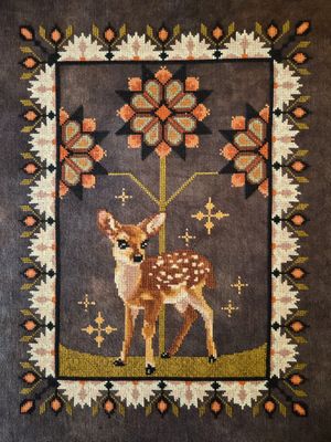 Delilah Darling by The Artsy Housewife Exclusive Needlework Marketplace 2026 Counted cross-stitch pattern