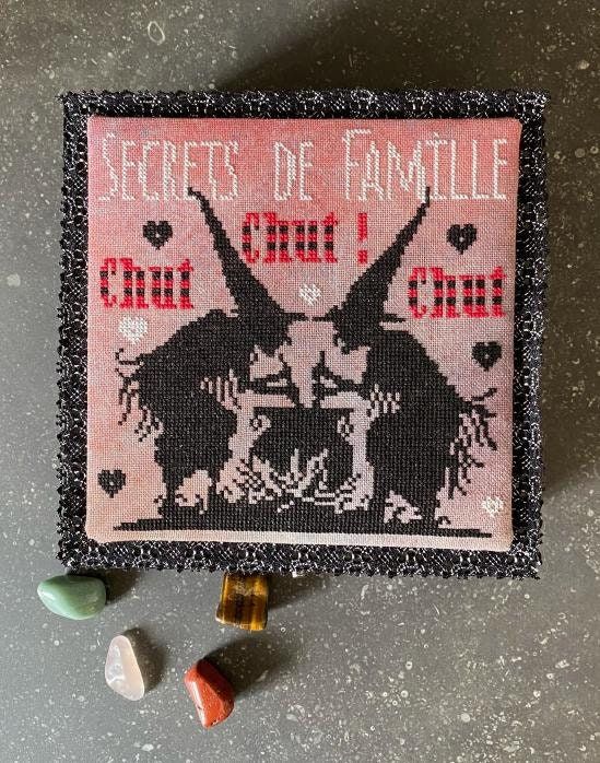 Secrets de Famille by Isabelle Haccourt Vautier Printed cross-stitch pattern