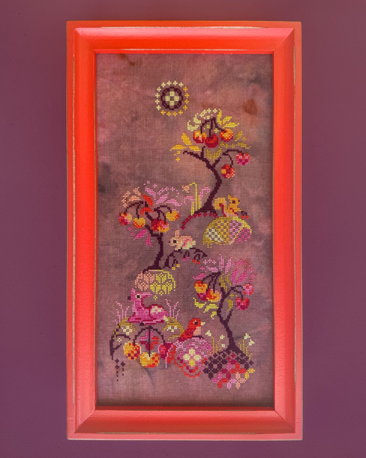 Cherry Hills by Jessica Doize (JEDxStitch) Exclusive Needlework Marketplace 2026 Counted cross-stitch pattern