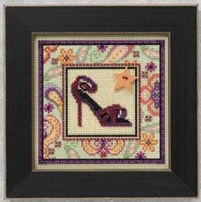 High Heel by Mill Hill 2010 Spring Series Buttons and Beads Collection Beaded cross stitch embroidery kit