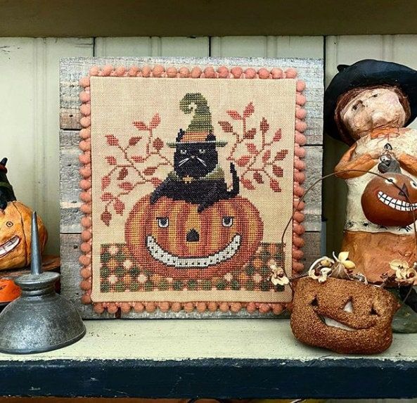 Snarky Cat by Teresa Kogut's Creative Whims 2020 Counted cross-stitch pattern