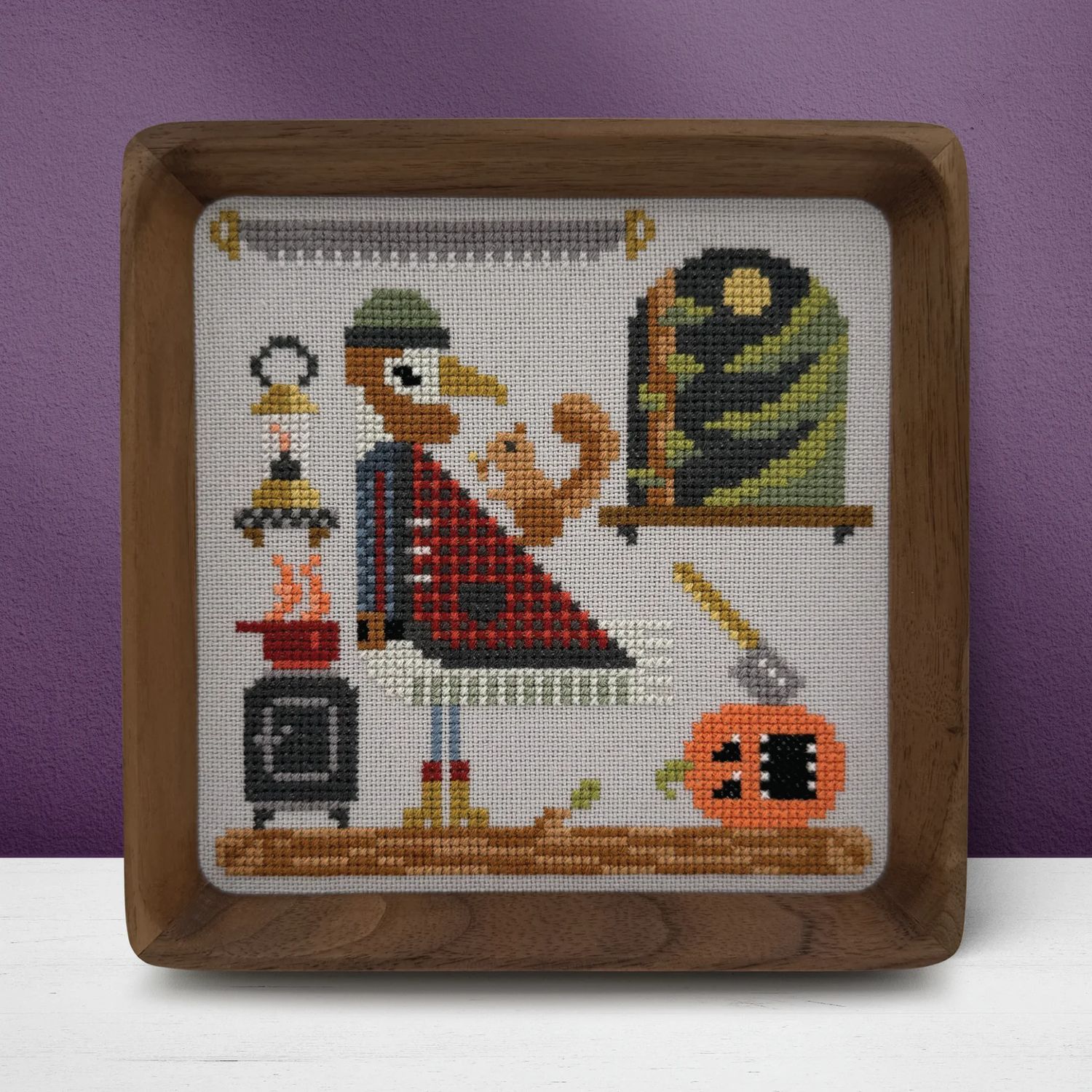 Lloyd Trick or Tweet Series by Boomerang Stitches 2026 Printed Counted Cross Stitch pattern