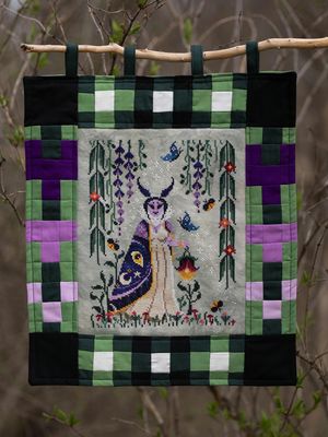 The Sylph Queen by Sprouting Lupine 2025 Printed counted cross-stitch pattern