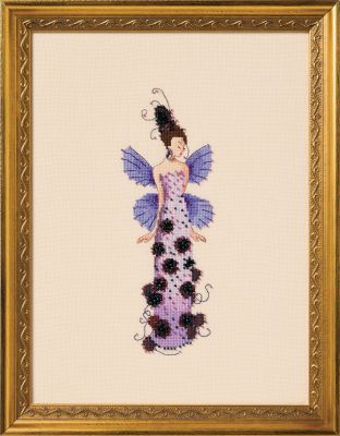 Pre-order! Miss Blackberry by Nora Corbett Designs 2026 Flutter Fruit Collection Printed pattern, Embellishment Pack