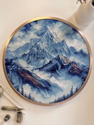 Mountain Majesty by World of Cross Stitch (Mir Vyshivki) Counted cross stitch kit