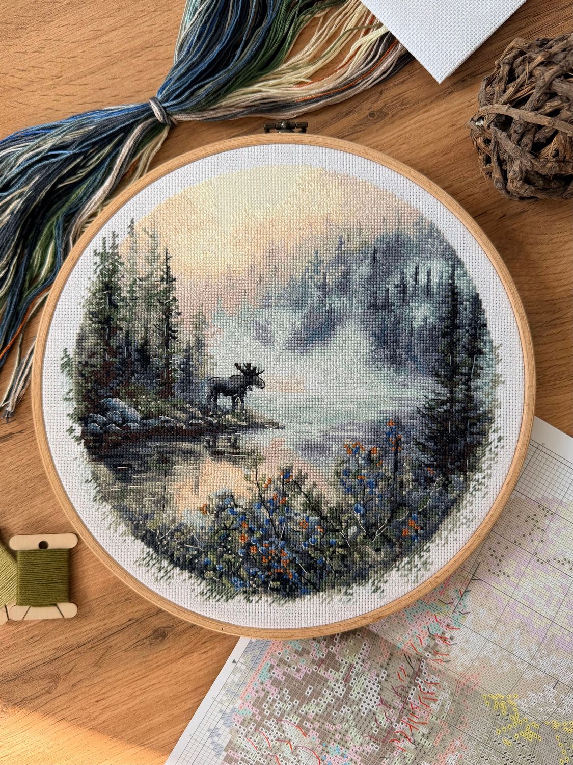 Northern Lands by World of Cross Stitch (Mir Vyshivki) Counted cross stitch kit