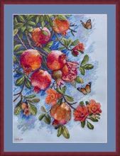 Ruby Fruits by Merejka Counted cross-stitch kit  No paper chart included, digital format only!!!