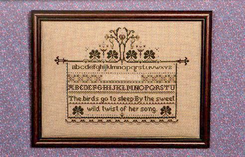 Family Treasure I by Told in a Garden. Designer Marilyn Leavitt-Imblum counted cross-stitch pattern