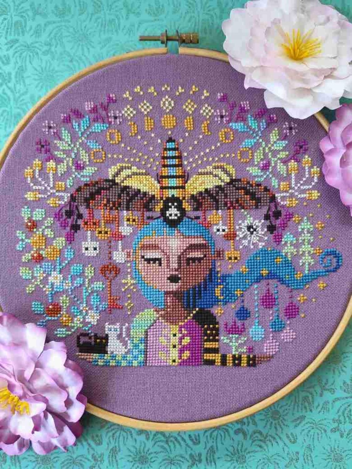 Gaia by Barbara Ana Designs Exclusive Needlework Marketplace 2026 Counted Cross Stitch Pattern