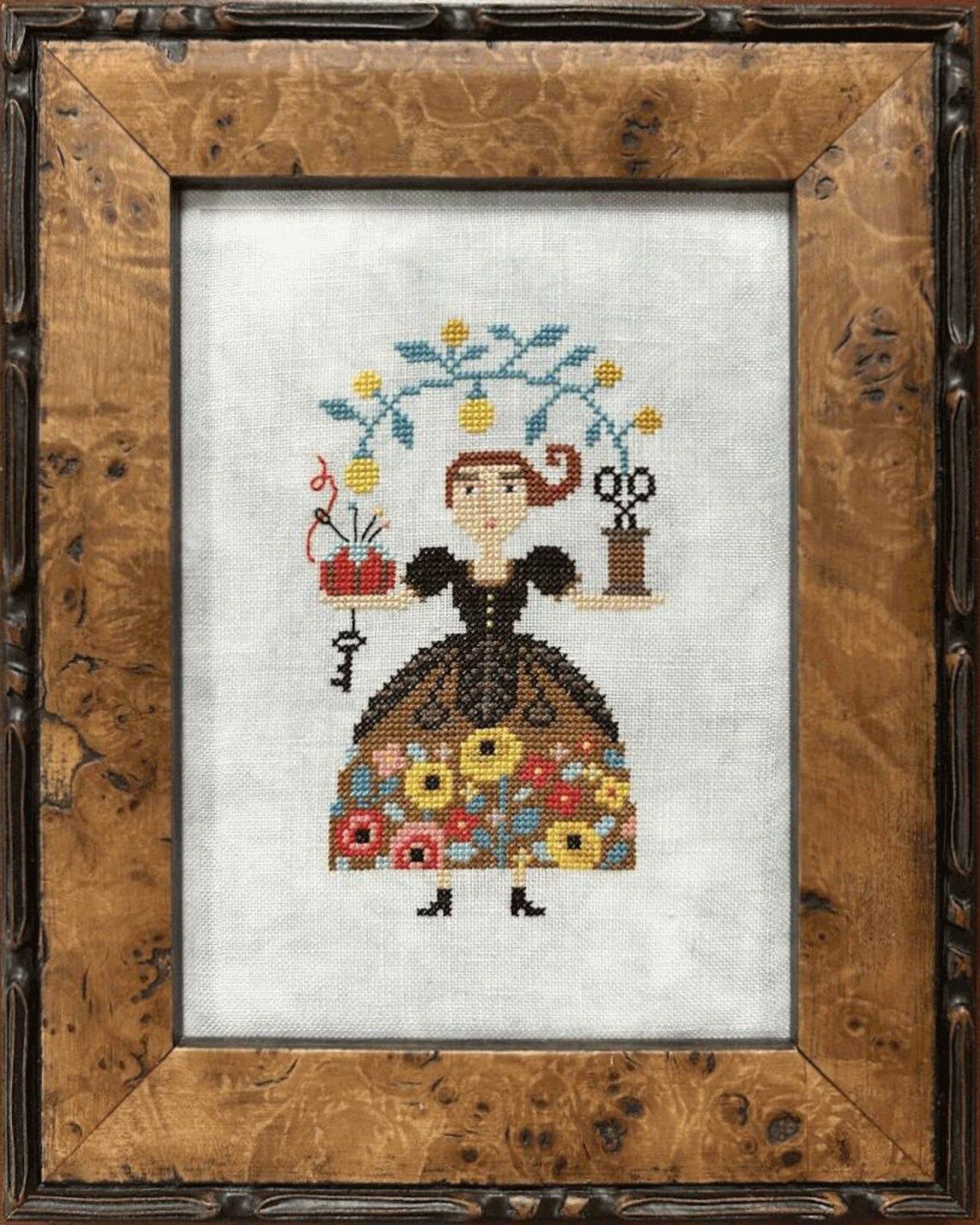 Primitive Stitcher by Barbara Ana Designs Exclusive Needlework Marketplace 2026 Counted Cross Stitch Pattern