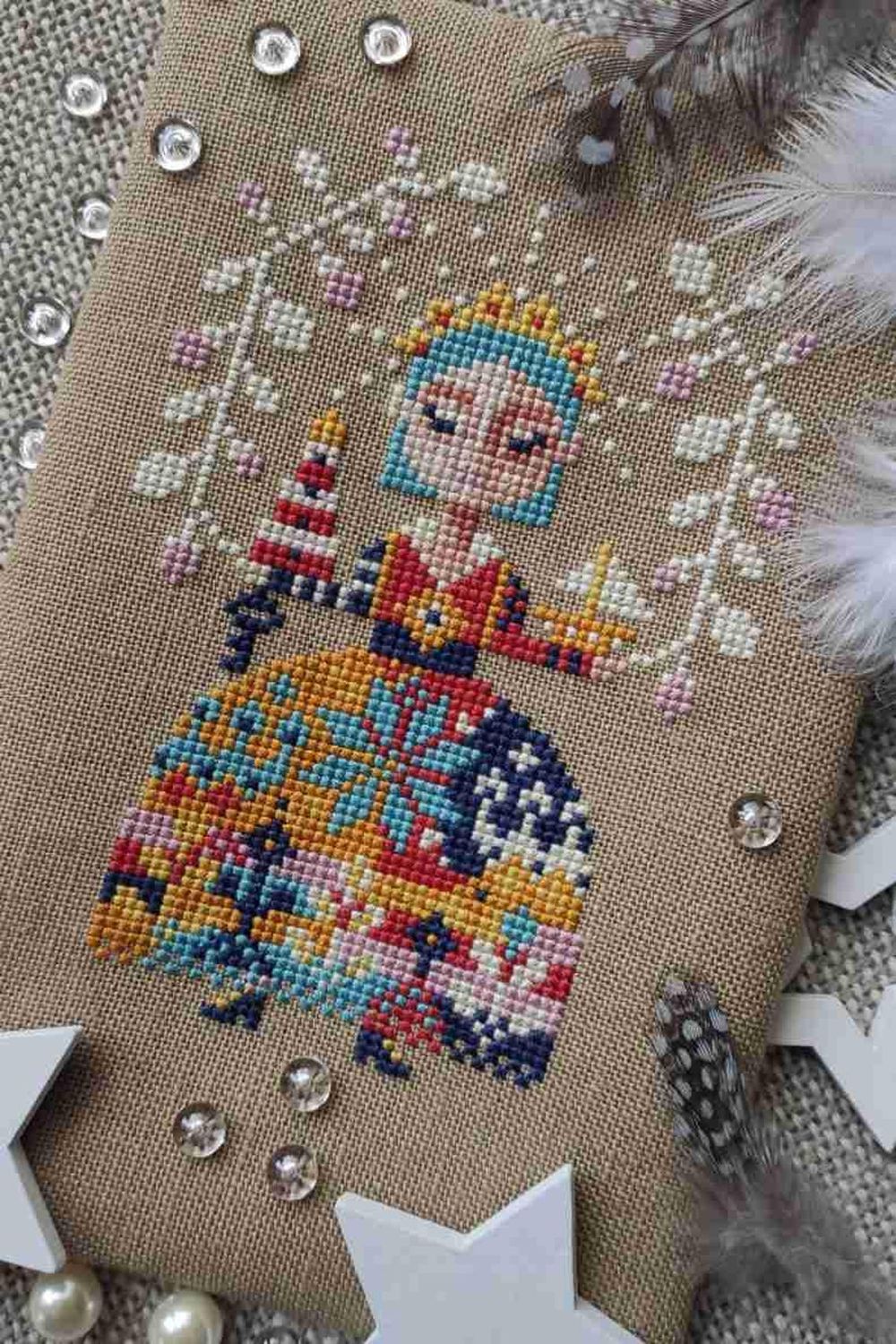 Dreaming At The Seashore by Barbara Ana Designs Exclusive Needlework Marketplace 2026 Counted Cross Stitch Pattern