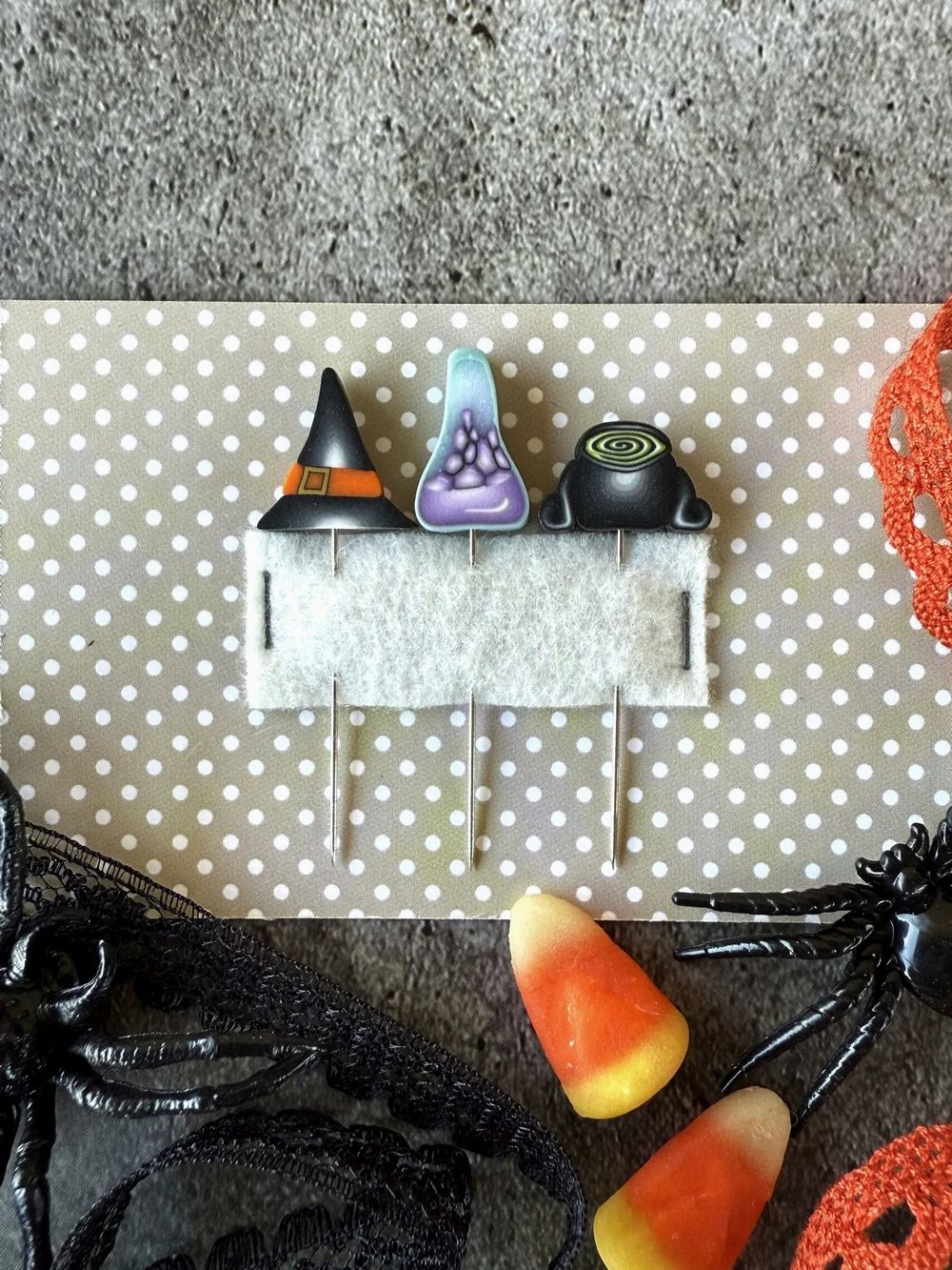 Witchy Pin Set by PuntiniPuntini