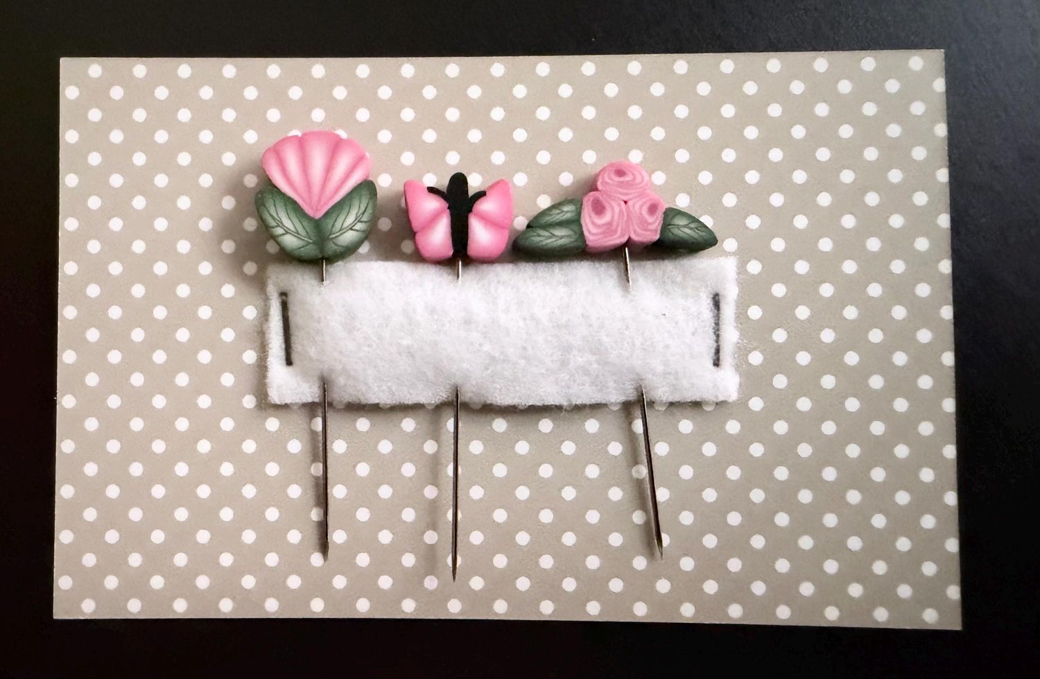 Pink Garden Pin Set by PuntiniPuntini