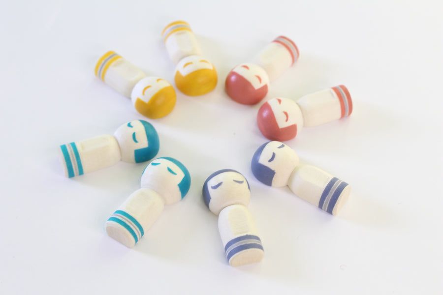 Kokeshi Needle Minder by Cohana, Japan
