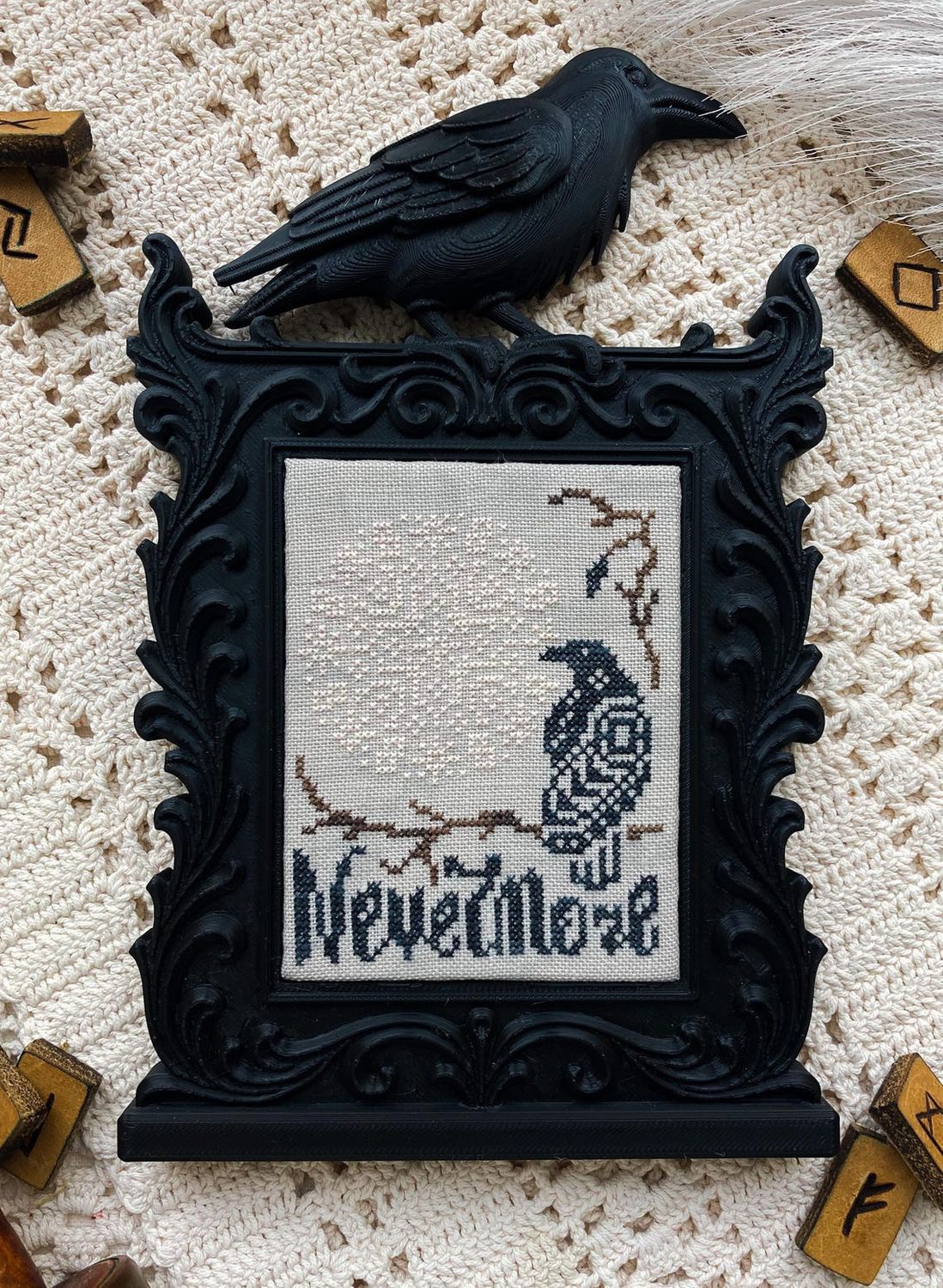 Nevermore by Quaternion Creations Counted cross-stitch pattern