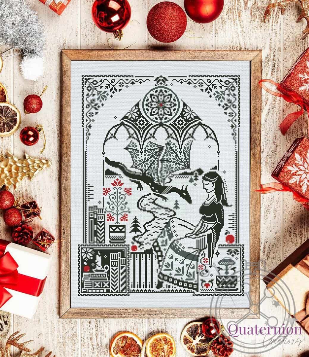 Dragon Whisperer by Quaternion Creations 2023 Counted cross-stitch pattern