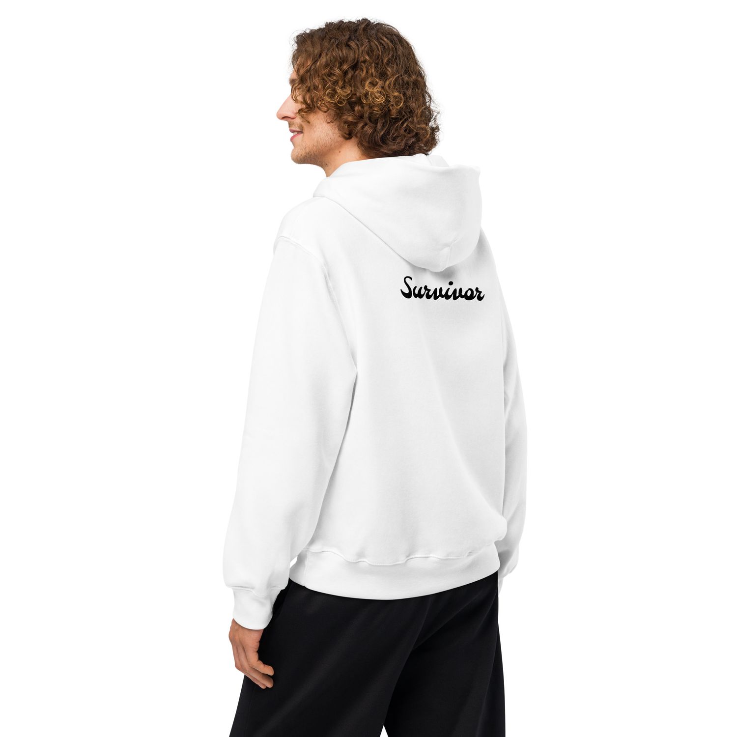 Survivor | Oversized heavyweight hoodie