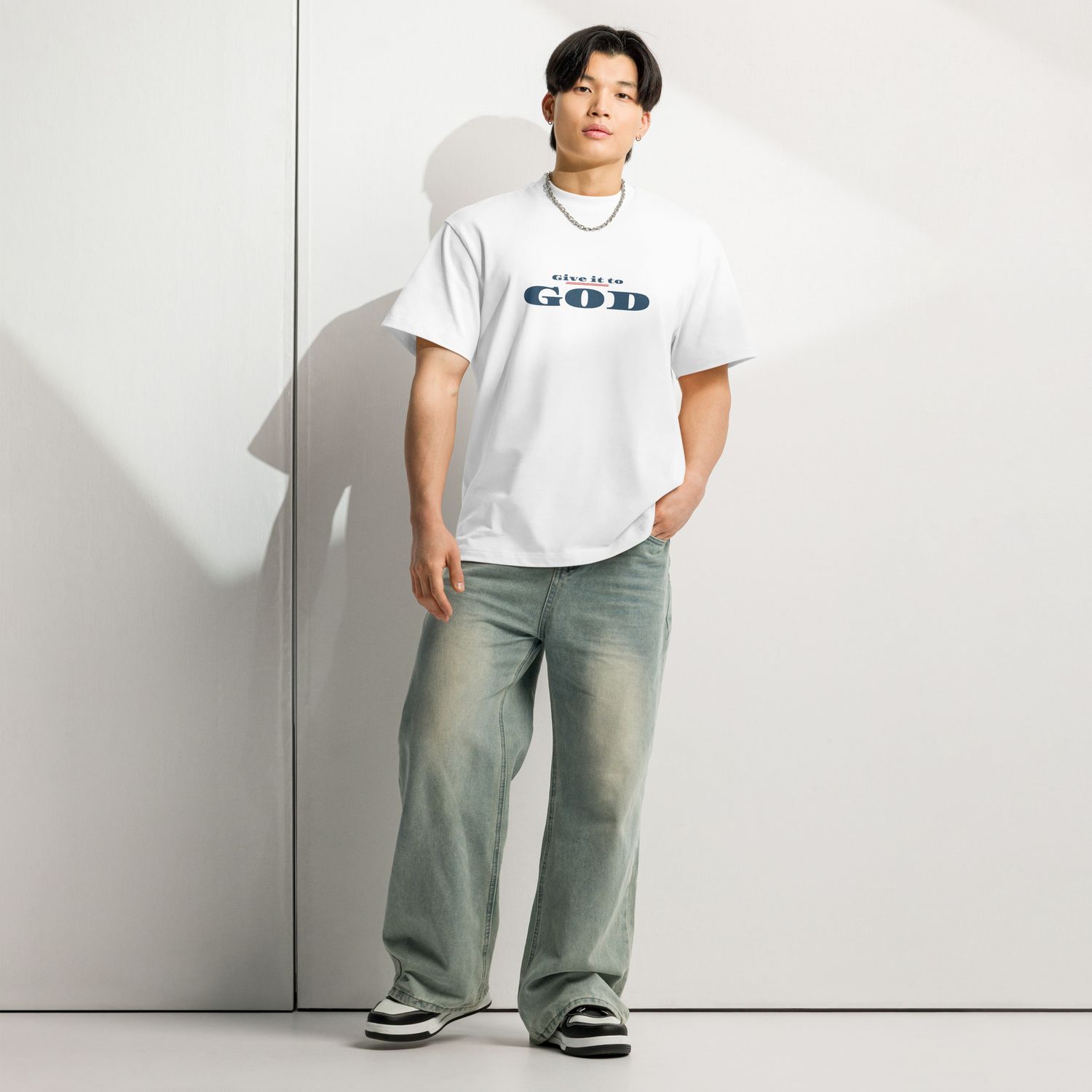 “Give It to God” box tee