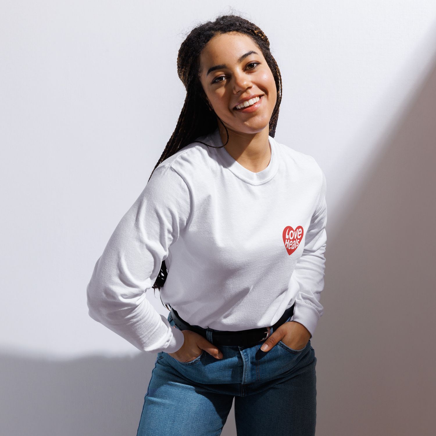 Love Heals | heavyweight long-sleeve shirt